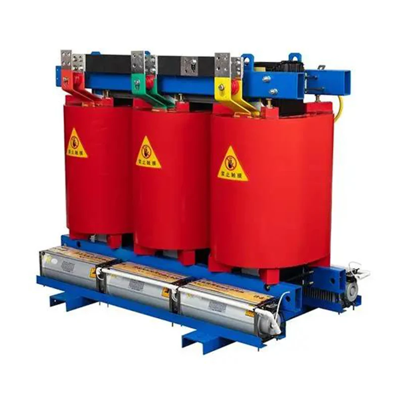 Gjuthartstyp torr krafttransformator